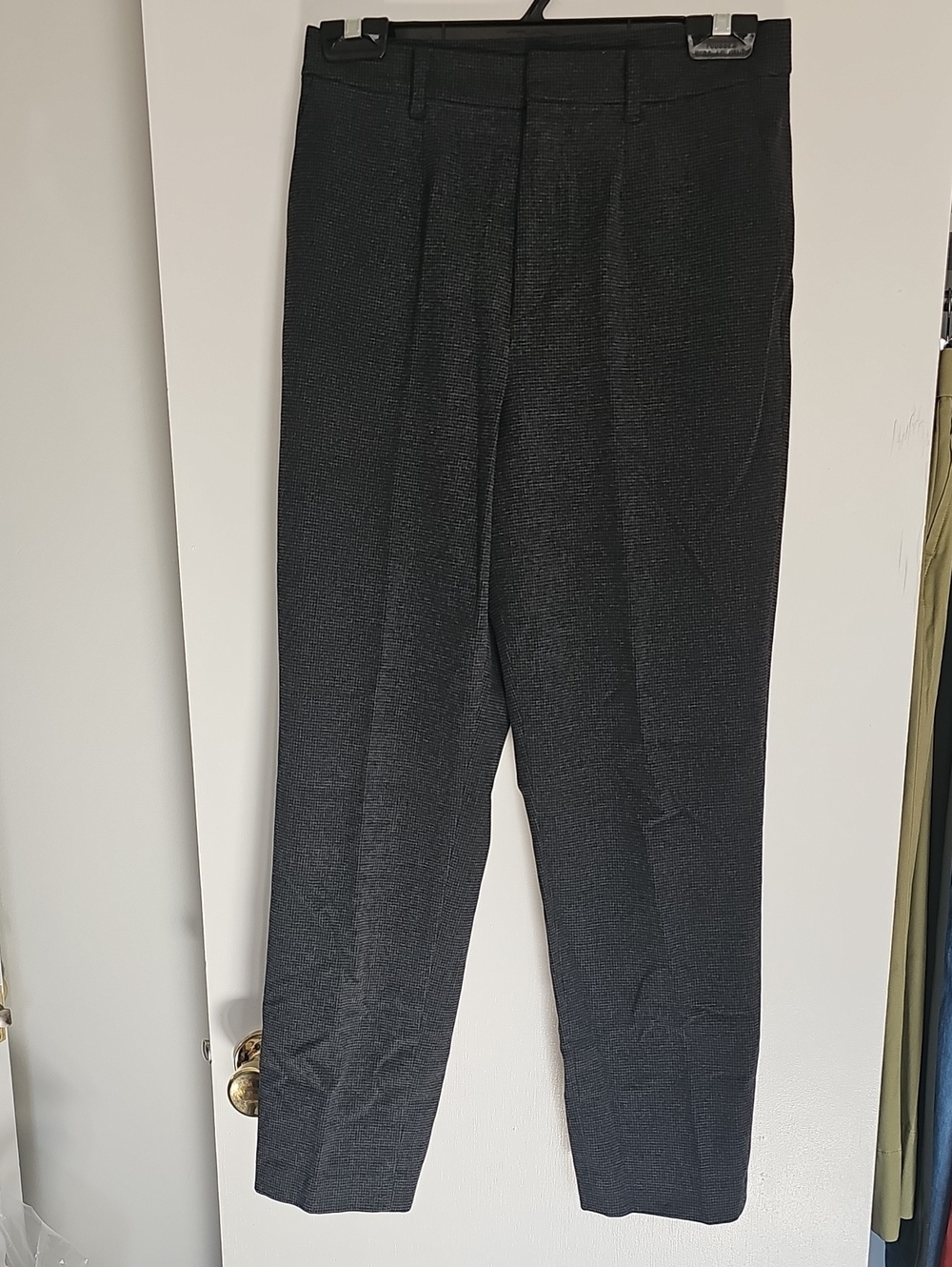 Uniqlo Women's Dark Gray Tailored Trousers